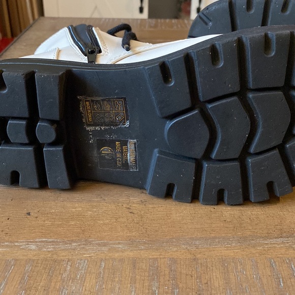 SHEIN White Combat Boots - Picture 13 of 14